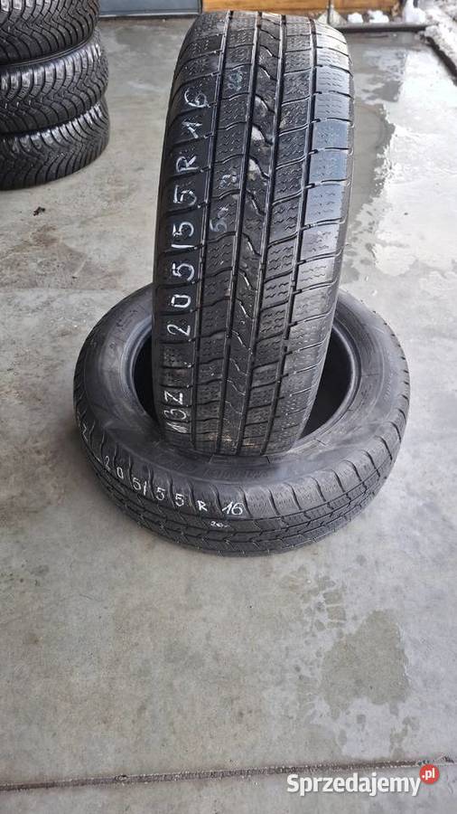 2 Opon wielosezonowych 20555r16 catchfors sprzedam