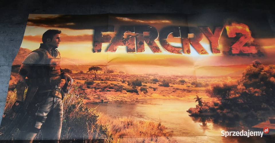 Mapa z gry Far Cry 2 stan idealny Koszalin