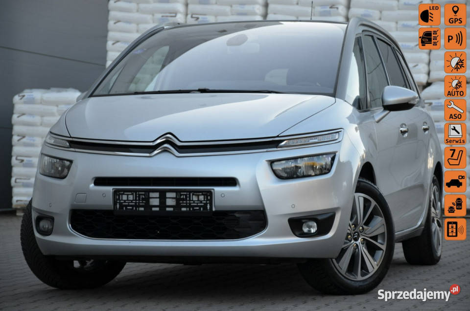 Citroen C4 Grand Picasso Opłacona 12T Serwis Rok produkcji 2015 Kutno