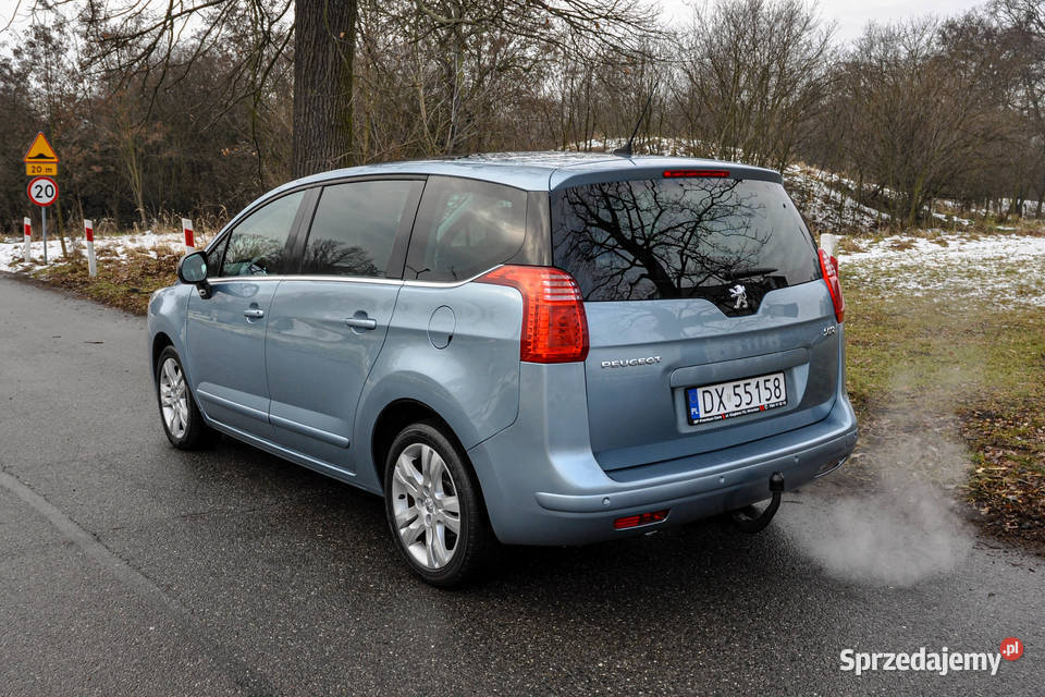 Peugeot 5008 Bezwypadkowy 159 Head Up Rok produkcji 2010 5008 Wrocław sprzedam