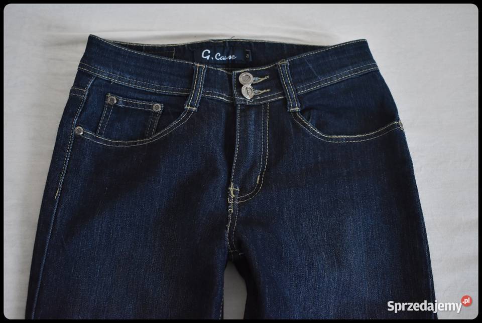 Spodnie jeansowe damskie w idealnym stanie mazowieckie Płock