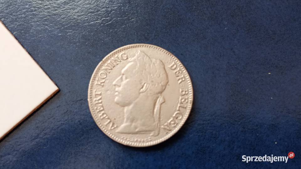 Stare monety 50 cent 1929 Kongo Belgijskie podkarpackie Lesko sprzedam
