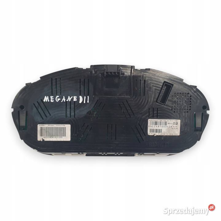 LICZNIK ZEGARY 248100342R Renault Megane III 15 Części samochodowe lubelskie Chełm