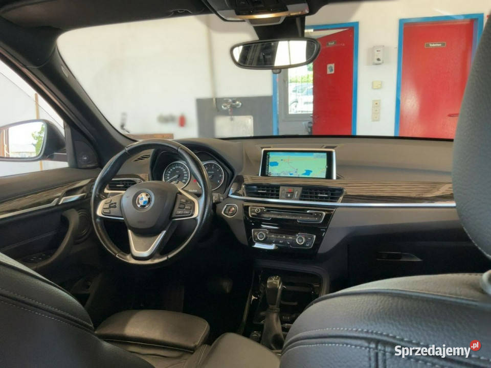 BMW X1 Xline Ledy Panorama Kamera Navi Gwarancja aluminiowe felgi pomorskie Dębogórze
