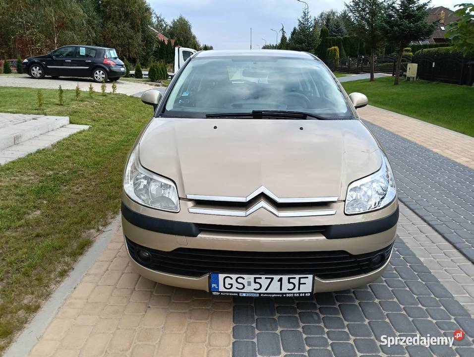 Citroen C4 16 GAZ 2005r Niski przebieg pomorskie Słupsk