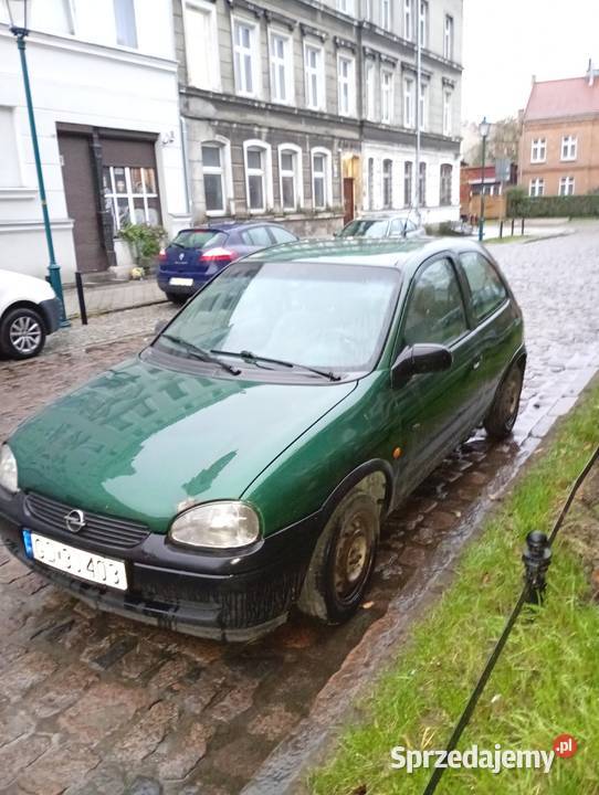 Opel Corsa B 10 12V 1998r zielony Gdańsk