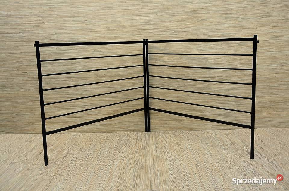 Płotek metalowy ogrodowy palisada do ogrodu 100