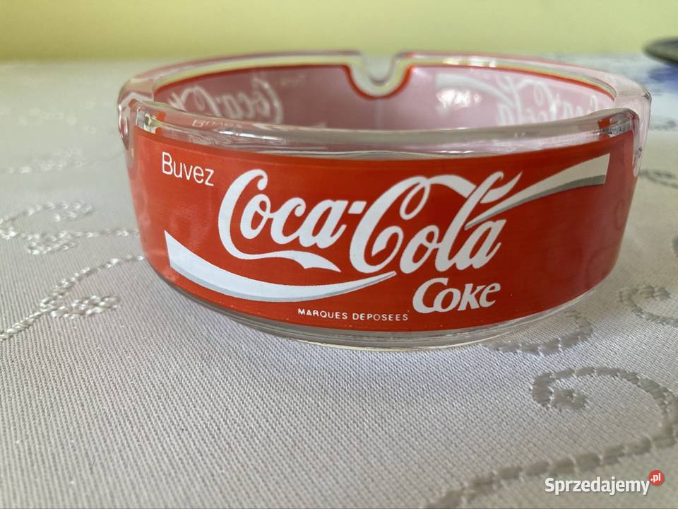 Popielniczka Ozdobna i Dekoracyjna Coca Cola Czerwionka-Leszczyny