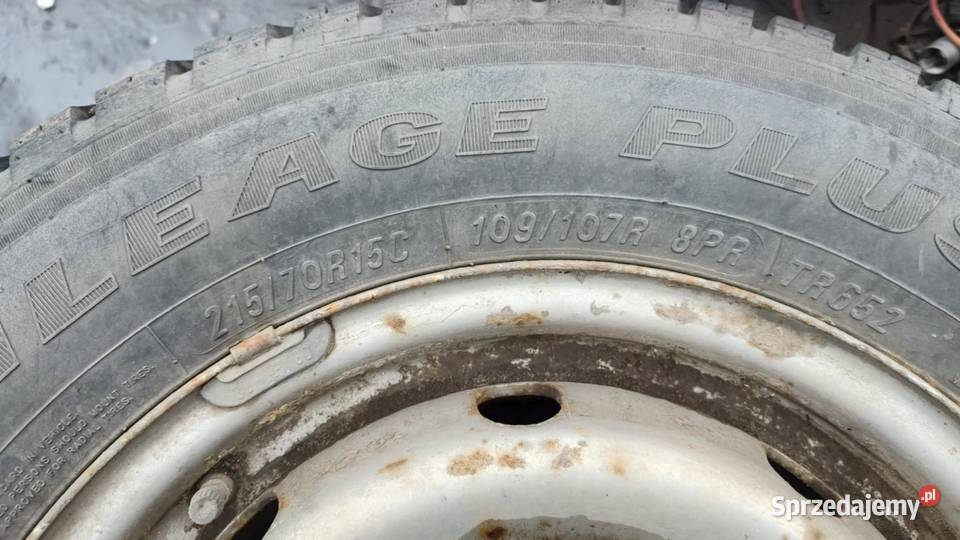 Koło koła felga felgi opona Radial 21570 15C Książ Wielkopolski