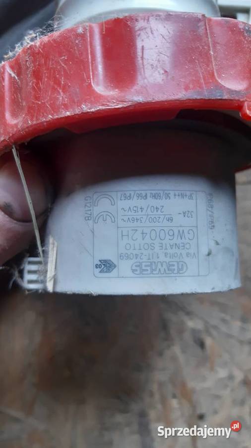 przedluzacz 3 faz hermetyczny 32a 5żyl