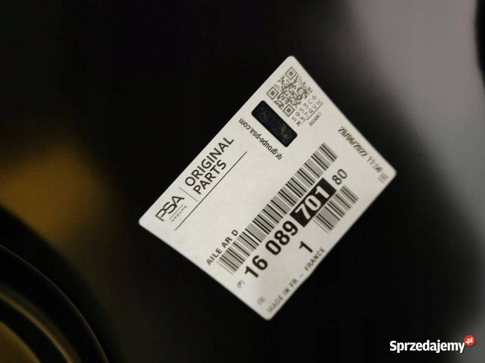 Błotnik Tylny Prawy Citroen C4 Picasso 1318 Pleszew