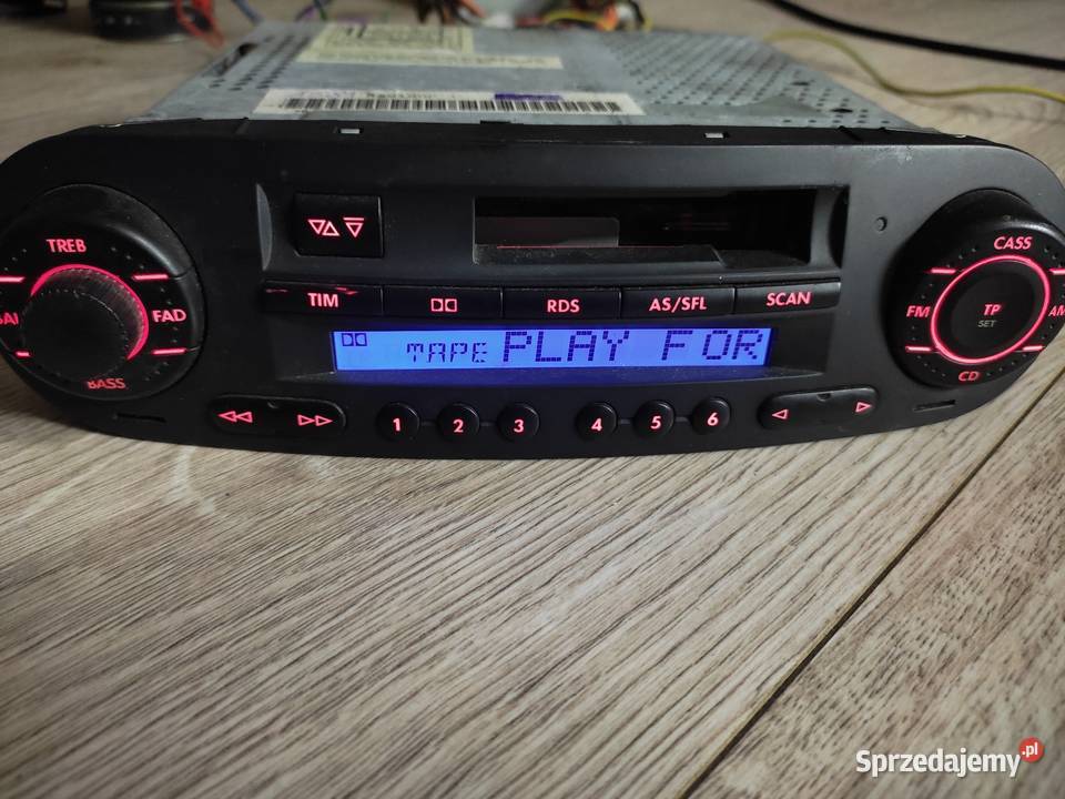 Radio samochodowe VW Beetle kaseta dolnośląskie Jelenia Góra