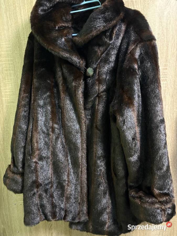 Brązowe Futro z Norek Okazja Życia zachodniopomorskie Rewal