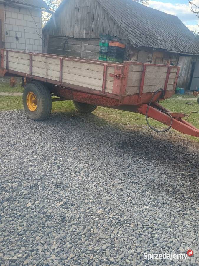 Przyczepa wywrotka Tim 1 osiowa Żółkiewka-Osada