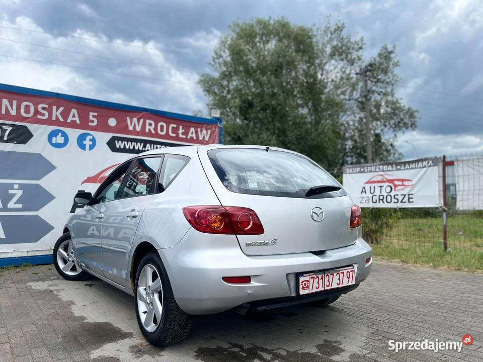 Mazda 3 16 Benzyna Klimatyzacja Elektryka Wrocław