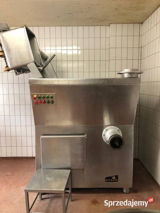 Wilk do mięsa Kilia 160 z załadunkiem do wózków Niedźwiedź sprzedam