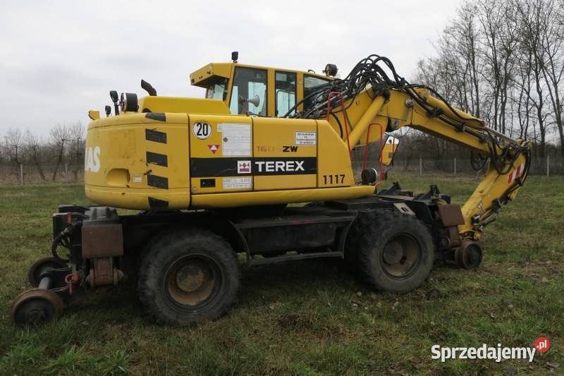 Koparka kolejowodrogowa Atlas Terex 1604ZW Grójec sprzedam