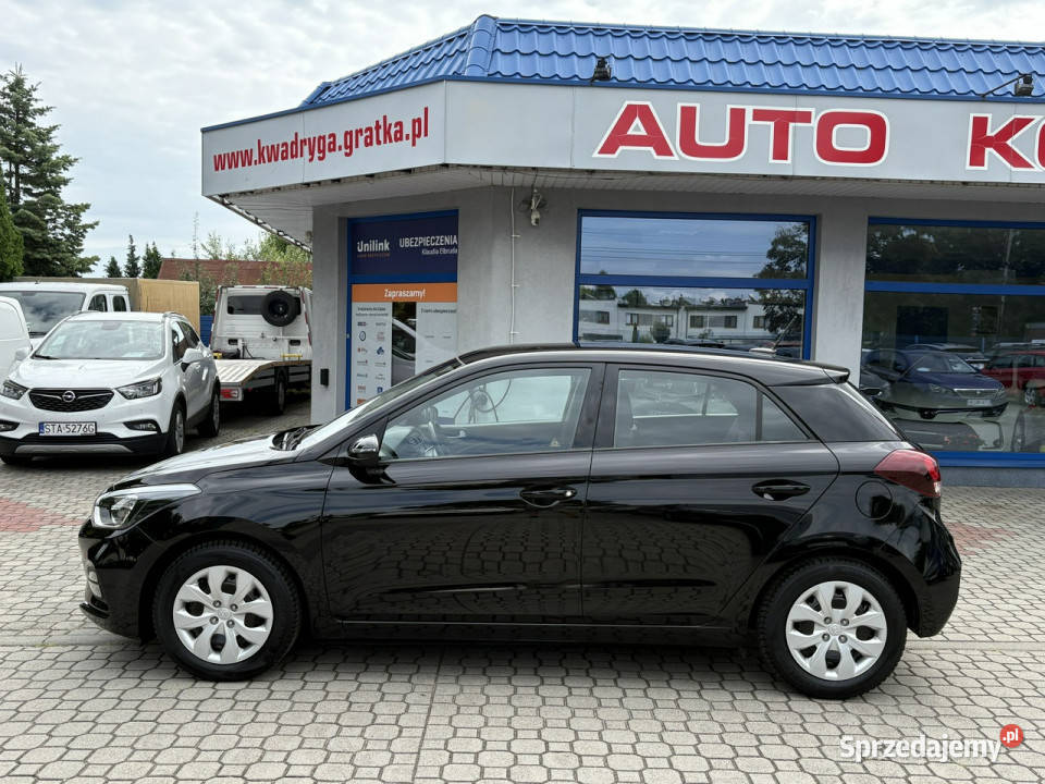 Hyundai i20 KameraAsystent pasa ruchuTempomat II czarny Tarnowskie Góry
