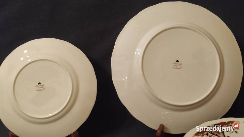 Zestaw kawowo obiadowy Royal Colclough Bone Porcelana i szkło Porcelana i szkło Piła
