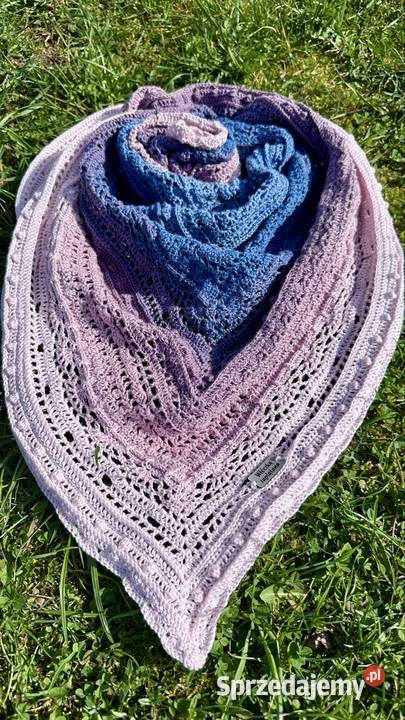 Bawełniana chusta ręcznie robiona Królowa Górna sprzedam