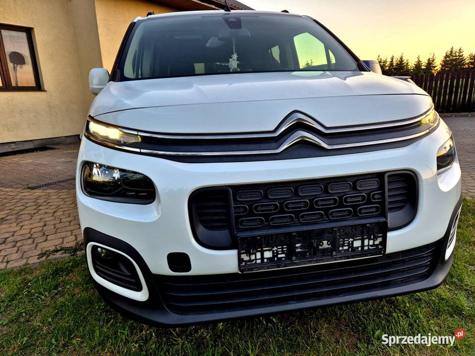 Citroen Berlingo 2019 Bogata Wersja Panorama Berlingo kujawsko-pomorskie Grudziądz