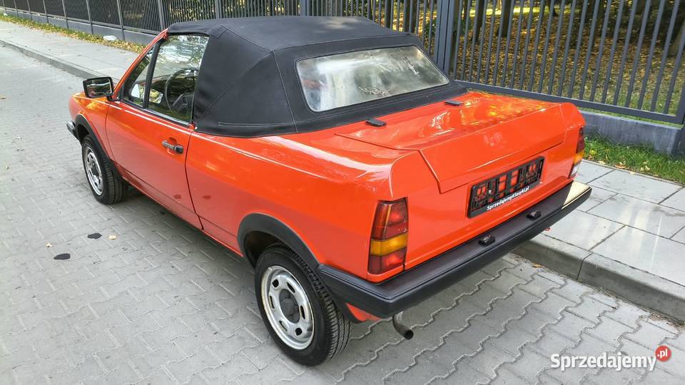 VOLKSWAGEN POLO GT BIEBER CABRIO 75 1984 to sprzedam