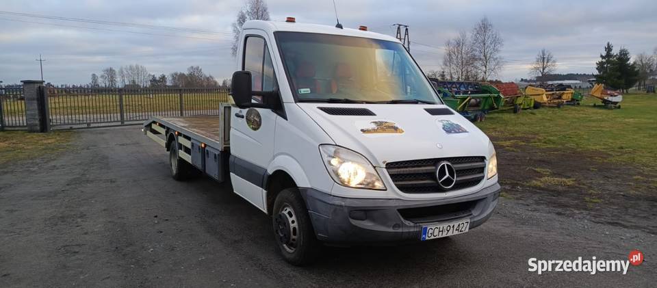Mercedes Sprinter 413 11 r Laweta Najazd Faktura wielkopolskie Łobżenica sprzedam