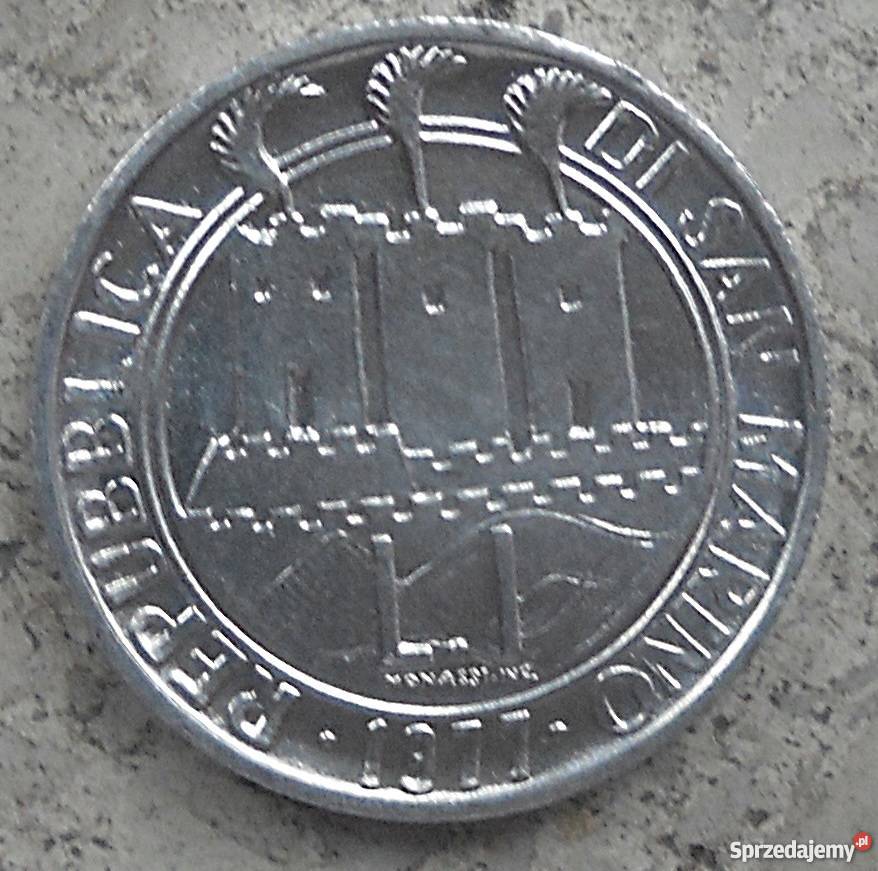 SAN MARINO1 LIRA1977 rFAO