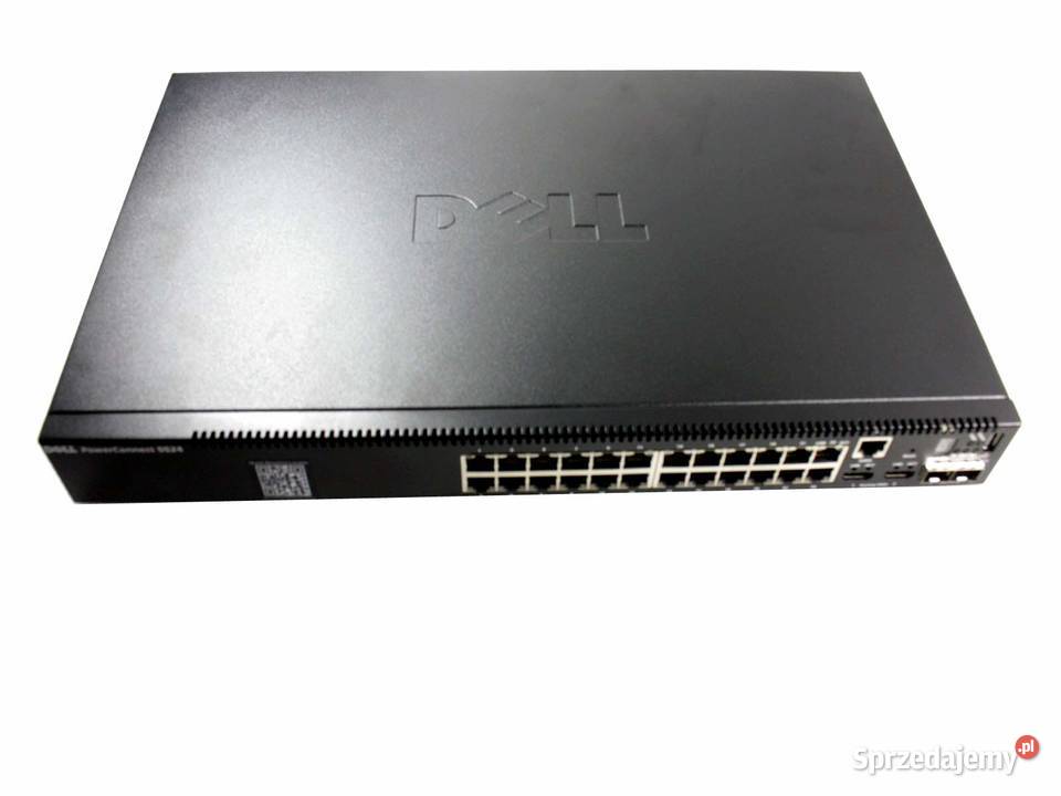 Dell 2GPFC PowerConnect Switch 5524 NOWY Internet i komunikacja Warszawa