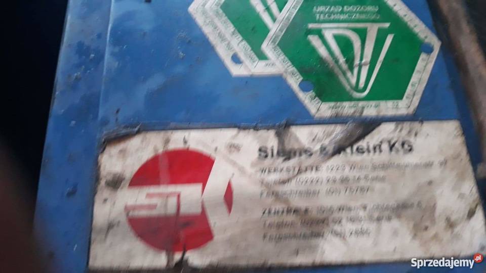 Podnośnik Kolumnowy Śrubowy Ramowy Tarnów