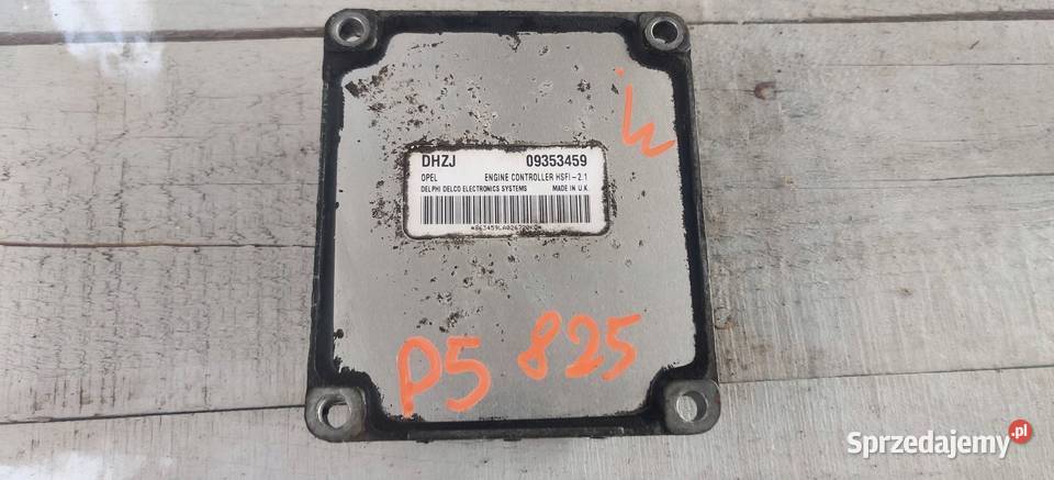 OPEL ASTRA G 2000 KOMPUTER STEROWNIK ECU SILNIKA Gliwice