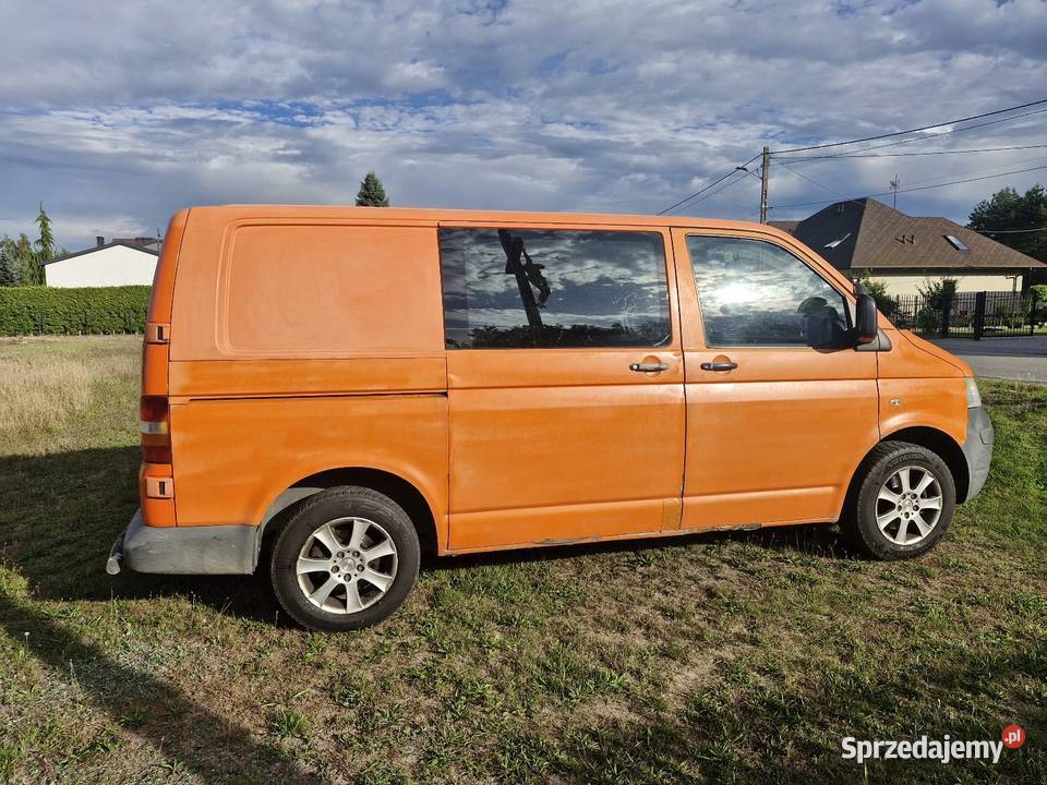 VW T5 Transporter 19TDI 2009r zarejestrowany śląskie Konopiska