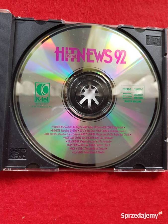 Various Hit News 92 unikat płyta cd vintage Kielce