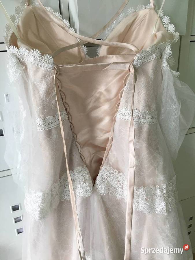 Suknia ślubna boho ROMANTIC 34 36 S 38 M 40 42 Moda i Styl Jelenia Góra