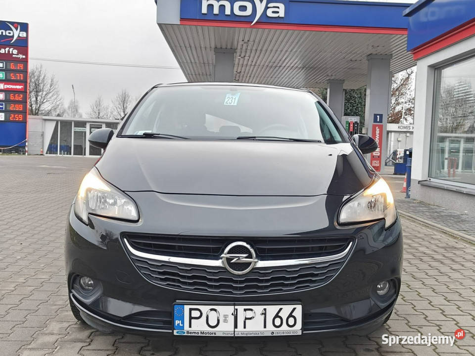 Opel Corsa E 2014 światła przeciwmgielne Karczew