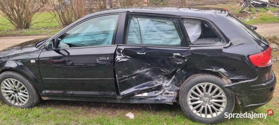Sprzedam Audi A3 uszkodzony A3 Nowa Biała