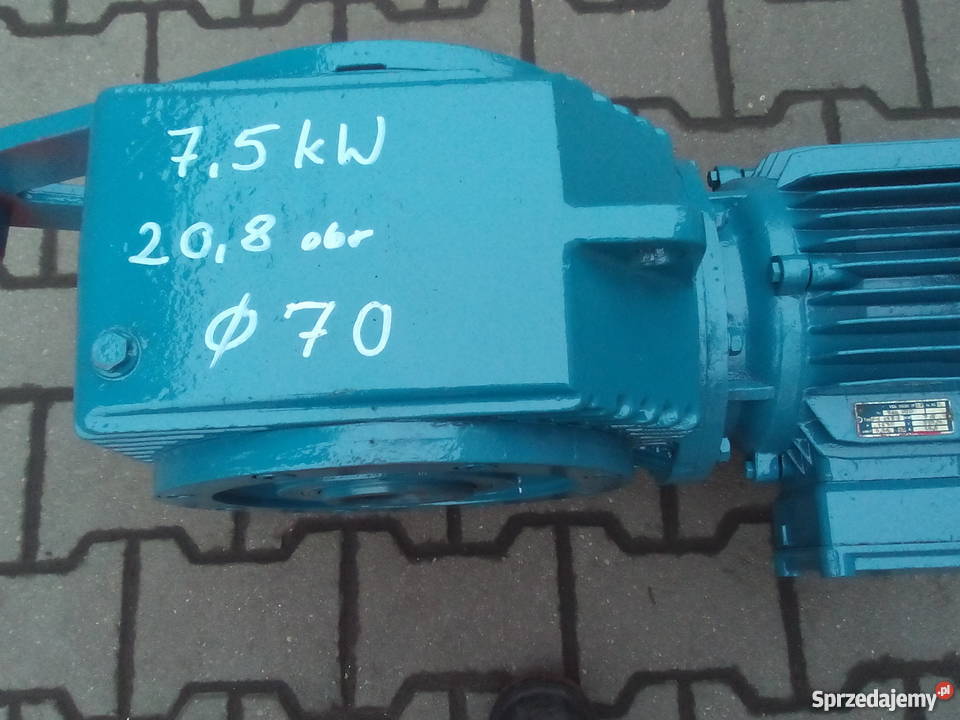 Motoreduktor 075 kW 66 obr 3faz Leszno