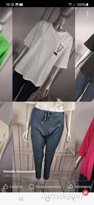 Odzież damska włoska nowa Lubsko
