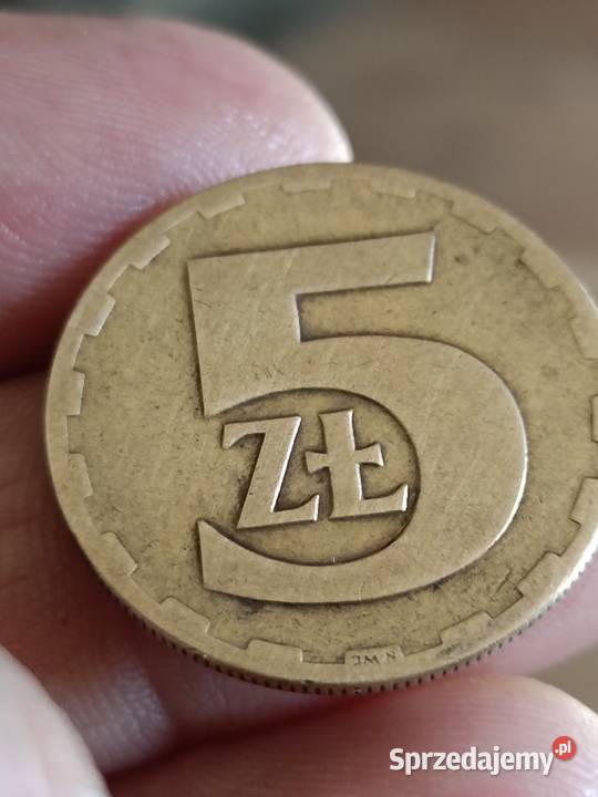Sprzedam 5 zl 1975 bzm Kolekcje lubelskie sprzedam