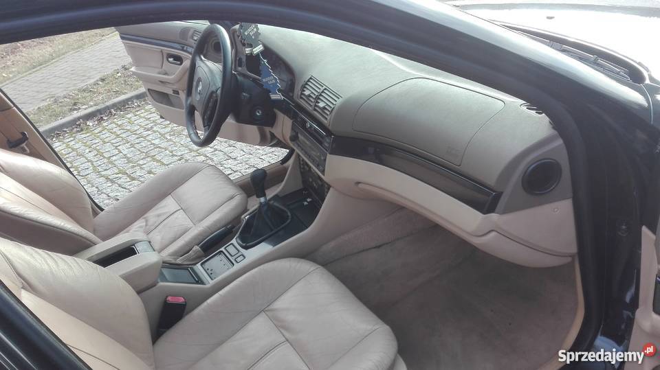 BMW e39 28 z gazem sekwencja 1998 full wypas 2800cm3 mazowieckie Sierpc