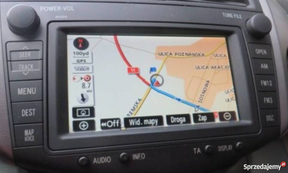 Mapa Nawigacja Toyota Lexus 2018 Lektor Menu GPS i akcesoria łódzkie Poddębice