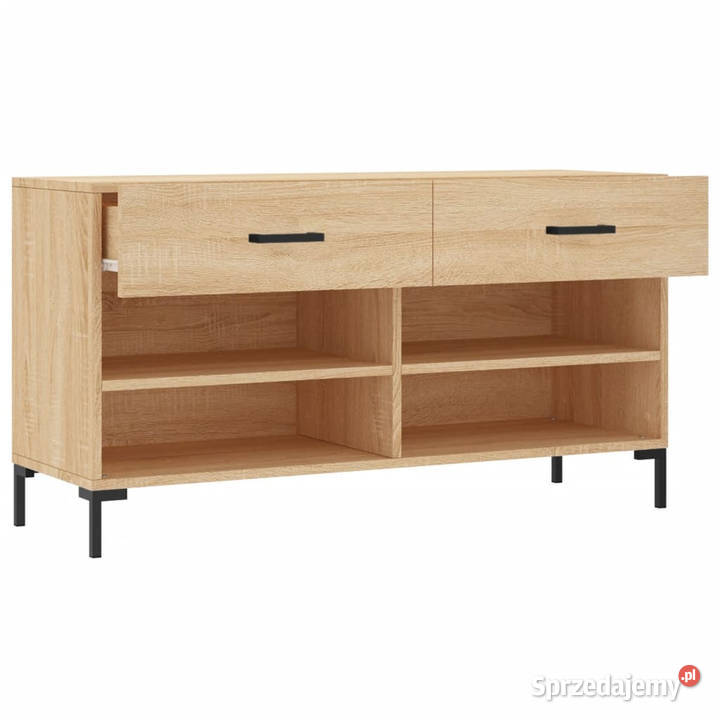 Ławka z miejscem na buty dąb sonoma 102x35x55 Na buty sprzedam
