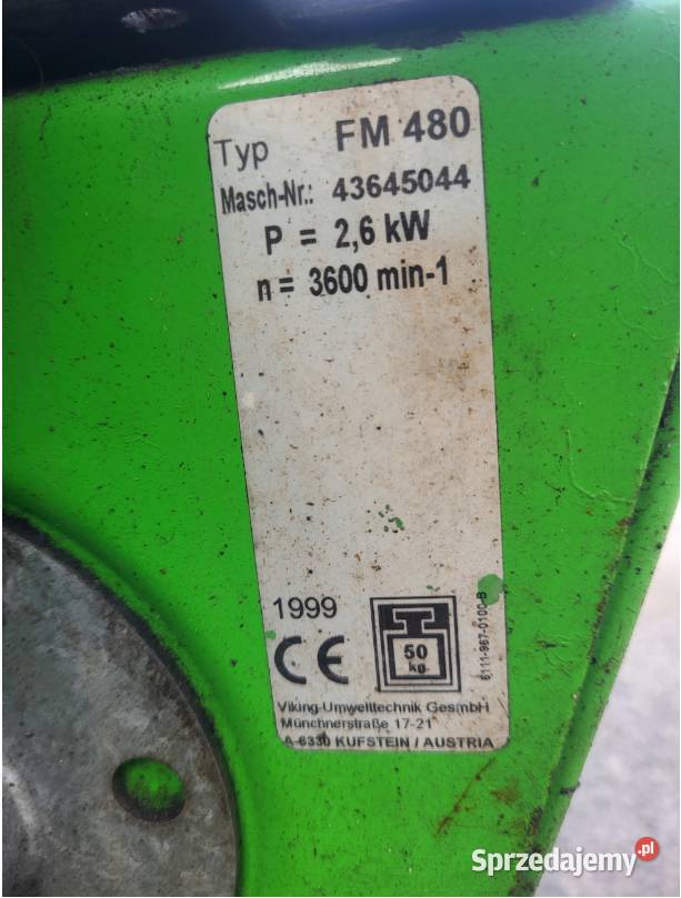 Kosiarka Spalinowa Listwowa Kosa Viking Fm 480