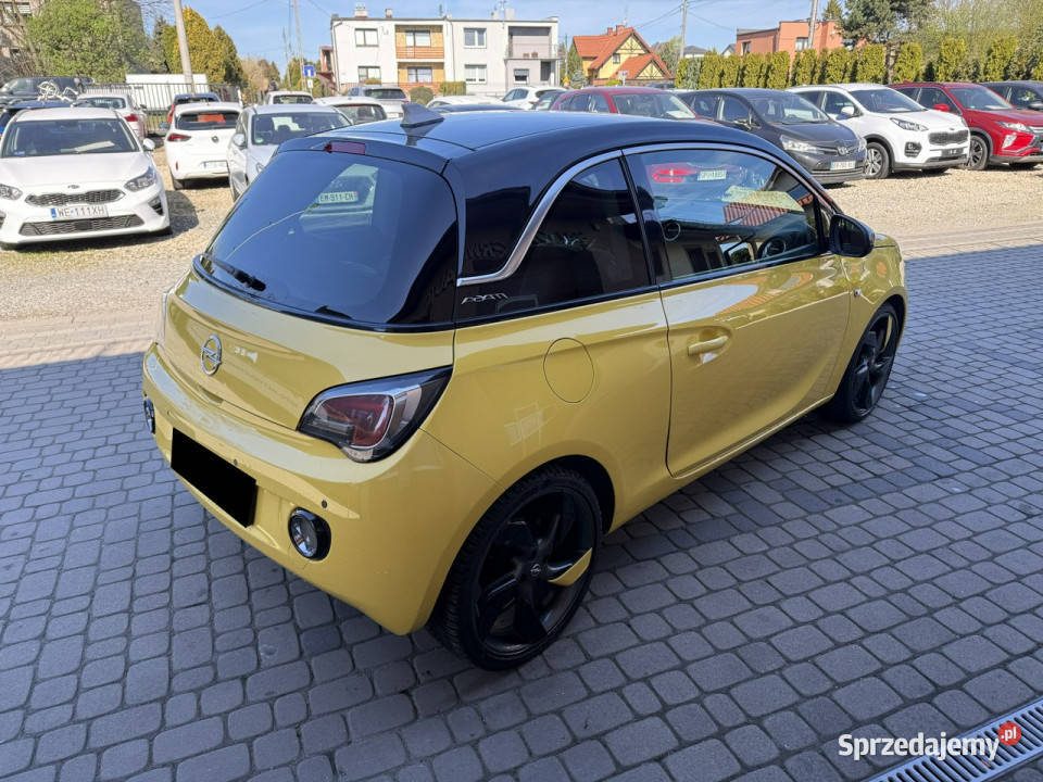 Opel Adam 14 87 Klimatyzacja Tablet żółty Orzech