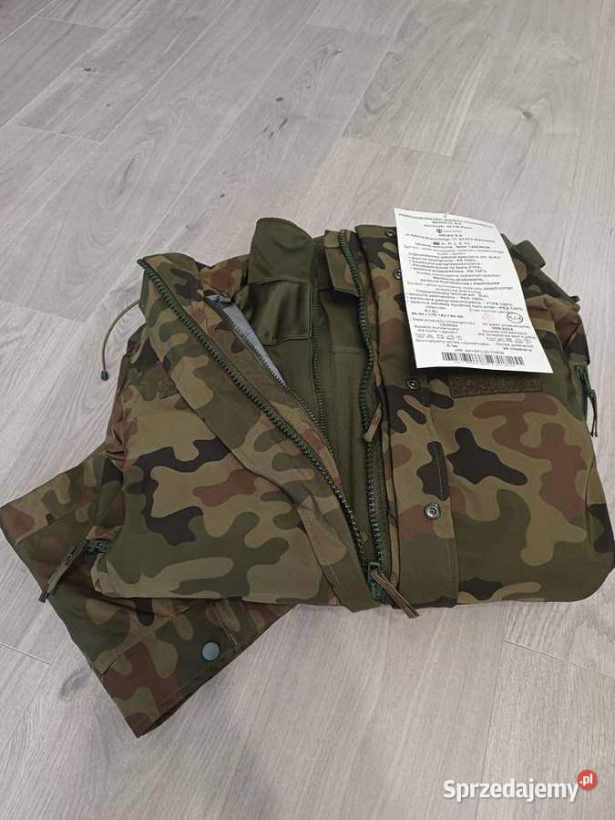 Goretex z podpinką softshell i spodniami sprzedam