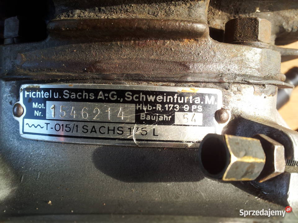 motor Messerschmitt KR175 Progress Strolch 175 łódzkie Bełchatów