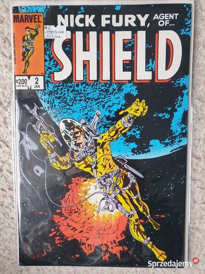 Nick Fury Agent Of SHIELD 8 komiksów 19831989 Książki i Podręczniki sprzedam