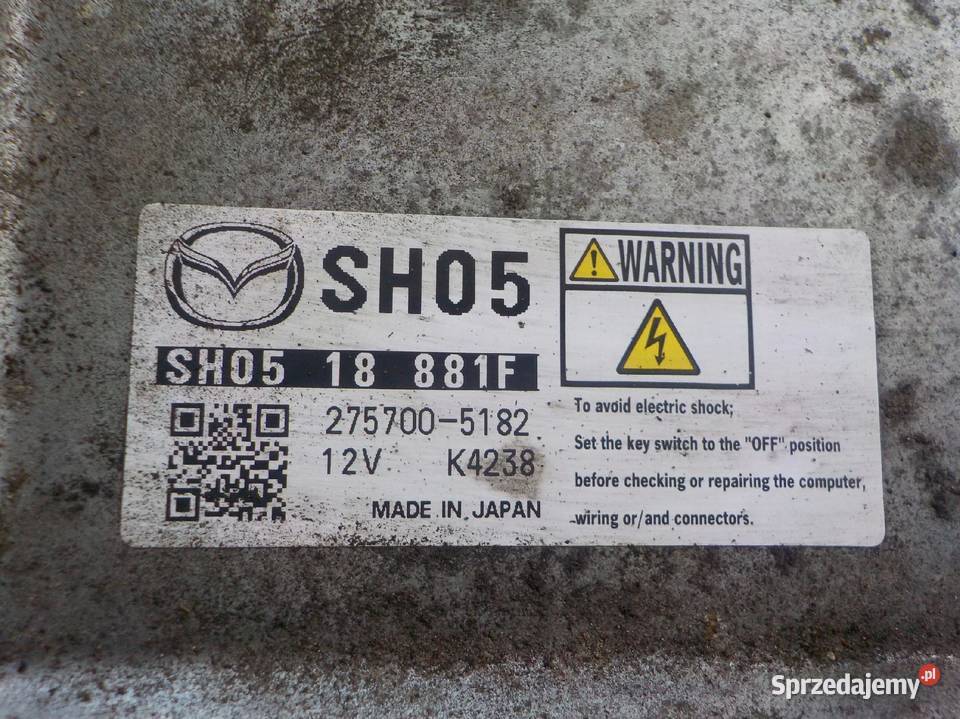 6 GJ CX5 22 14r 175 SH01 SHY1 sterownik komputer Suków sprzedam