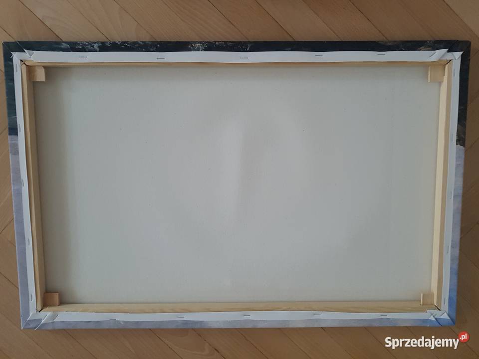 Obraz reprodukcja Wybrzeże Bretanii Eugene odcienie błękitu