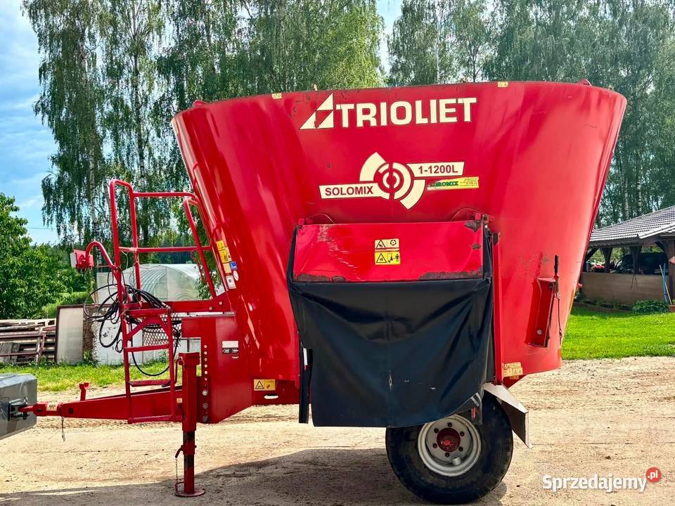 Wóz paszowy Trioliet 12m3 paszowóz podlaskie Dziadkowice